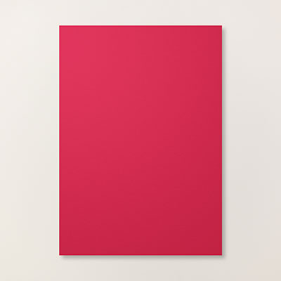 Real Red A4 Cardstock