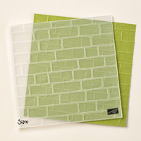 Brick Wall Textured Impressions Embossing Folder