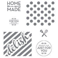Homemade For You Wood-Mount Stamp Set by Stampin' Up!
