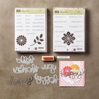 Crazy about You Wood-Mount Bundle by Stampin' Up!