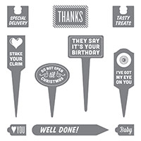 Stake Your Claim Clear-Mount Stamp Set by Stampin' Up!