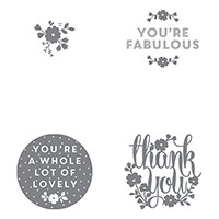 A Whole Lot Of Lovely Clear-Mount Stamp Set