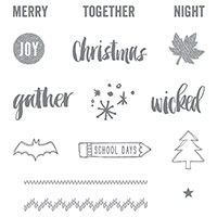 Project Life Seasonal Snapshot 2015 Photopolymer Stamp Set by Stampin' Up!