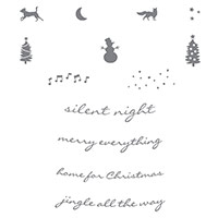 Jingle All the Way Clear-Mount Stamp Set by Stampin' Up!