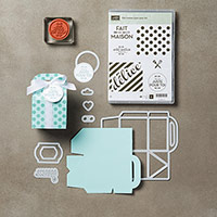 Fait maison juste pour toi Clear-Mount Bundle (French) by Stampin' Up!