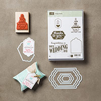 Happy Notes Wood-Mount Bundle by Stampin' Up!