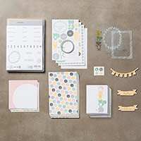 Hello Baby Girl Project Life Bundle  by Stampin' Up!