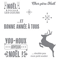 Sourire de fin d’année Clear-Mount Stamp Set (French) by Stampin' Up!