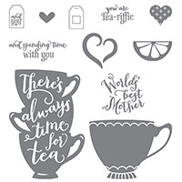 A Nice Cuppa Photopolymer Stamp Set by Stampin' Up!