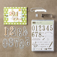 Number of Years Photopolymer Bundle by Stampin' Up!