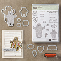 Bear Hugs Clear-Mount Bundle by Stampin' Up!