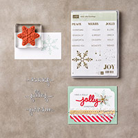 Holly Jolly Greetings Clear-Mount Bundle by Stampin' Up!
