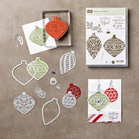 Ravissants ornements Clear-Mount Bundle (French) by Stampin' Up!