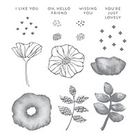 Oh So Eclectic Wood-Mount Stamp Set