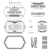 Labels To Love Clear-Mount Stamp Set