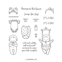 Sweet Baby Clear-Mount Stamp Set