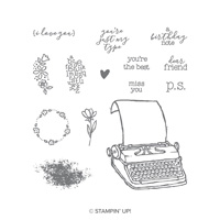 P.S. You're The Best Clear-Mount Stamp Set