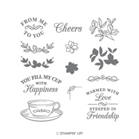 Time For Tea Photopolymer Stamp Set