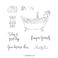 Bubbles & Bubbly Clear-Mount Stamp Set