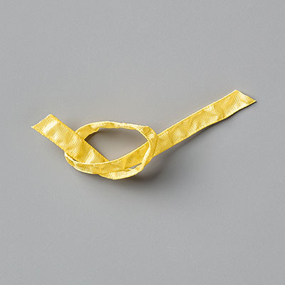 Daffodil Delight 1/4" (6.4 mm) Ruched Ribbon