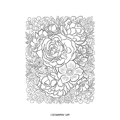 Breathtaking Bouquet Cling Stamp Set