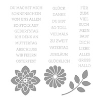 Du Bist … Photopolymer Stamp Set (German)