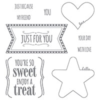 You're So Sweet Clear-Mount Stamp Set by Stampin' Up!
