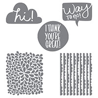 I Think You're Great Clear-Mount Stamp Set by Stampin' Up!