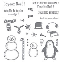 Petit Bonhomme Photopolymer Stamp Set (French)