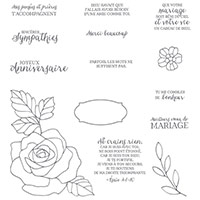 Essence de rose Photopolymer Stamp Set (French) by Stampin' Up!