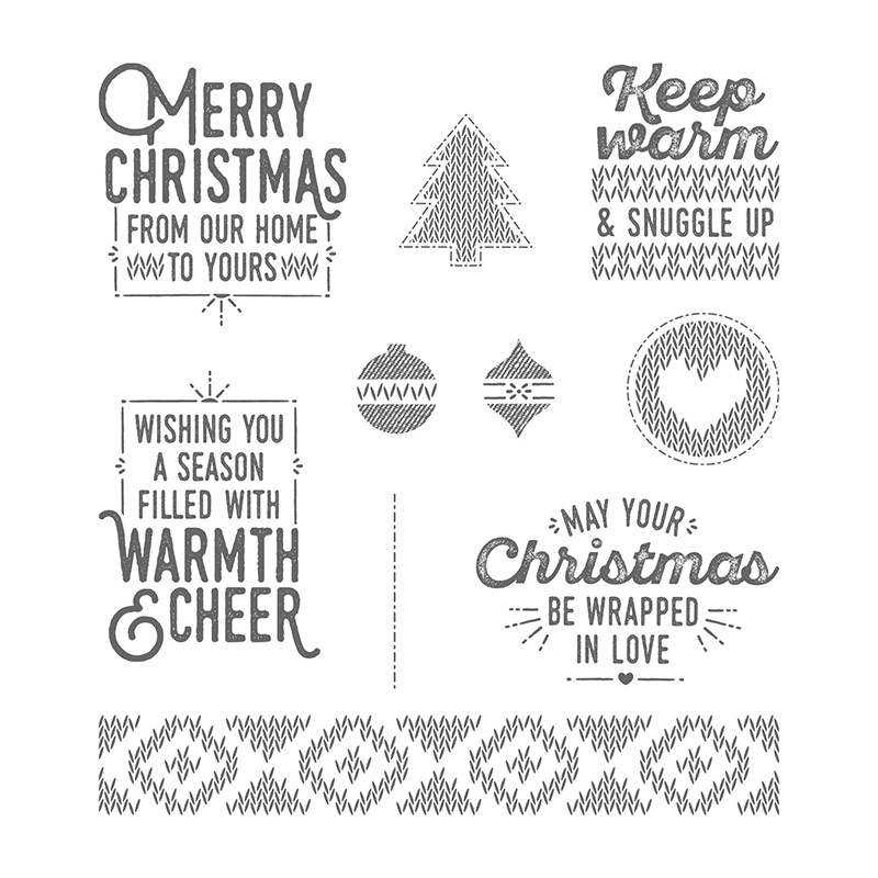 Wrapped In Warmth Clear-Mount Stamp Set