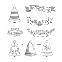 Cloches de circonstance Clear-Mount Stamp Set (French)