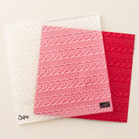 Cable Knit Dynamic Textured Impressions Embossing Folder