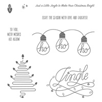 Wishes All Aglow Clear-Mount Stamp Set