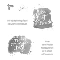 Alle guten Wünsche Clear-Mount Stamp Set (German)