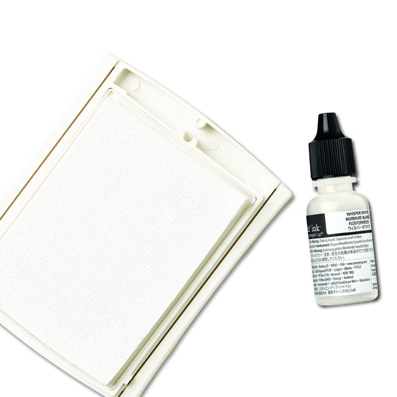 Whisper White Uninked Craft Stampin’ Pad & Refill