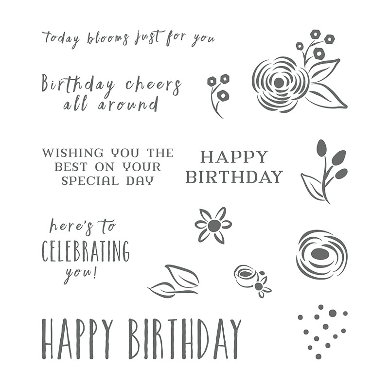 Image result for perennial birthday stamp set stampin up