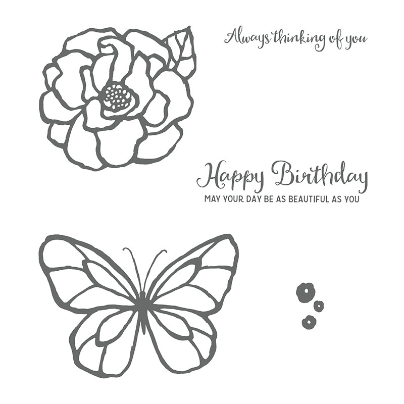 Beautiful Day Clear-Mount Stamp Set